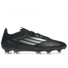 adidas F50 Pro FG Core Black Iron Metallic Gold Metallic