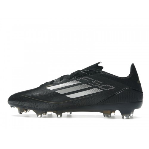adidas F50 Pro FG Core Black Iron Metallic Gold Metallic - мужская сетка размеров