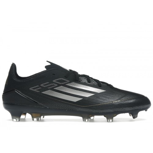 adidas F50 Pro FG Core Black Iron Metallic Gold Metallic - мужская сетка размеров