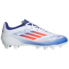 adidas F50 Club Flexible Ground Cloud White Solar Red Lucid Blue