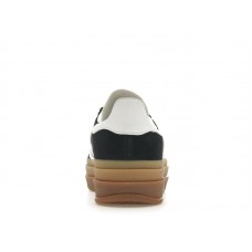 Женские кроссовки adidas Gazelle Bold Black White Gum (W)