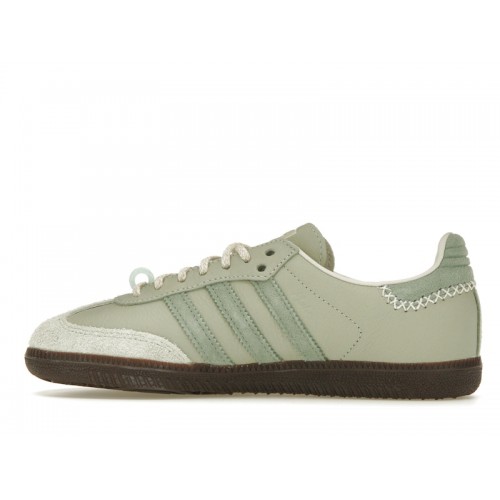 Кроссы adidas Samba OG Maha Half Green - мужская сетка размеров