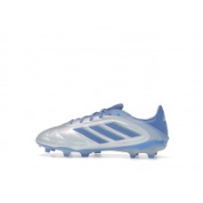 Подростковые adidas Copa Pure 3 Elite FG/MG Halo Blue Blue Fusion Lucid Lemon (GS)
