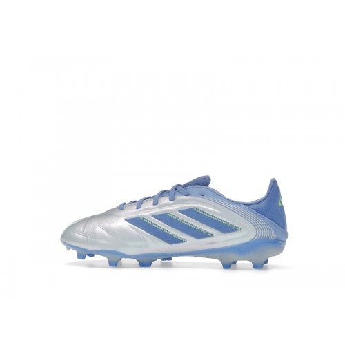 adidas Copa Pure 3 Elite FG/MG Halo Blue Blue Fusion Lucid Lemon (GS) - подростковая сетка размеров