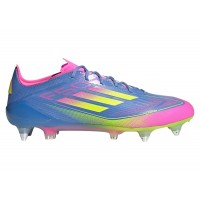 adidas F50 Elite SG Blue Fusion Lucid Lemon Lucid Pink