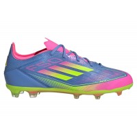 Детские adidas F50 Elite FG Blue Fusion Lucid Lemon Lucid Pink (Kids)