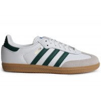 Детские кроссовки adidas Samba OG White Collegiate Green Gum (Kids)