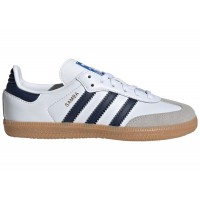 Детские кроссовки adidas Samba OG Cloud White Night Indigo Gum (PS)