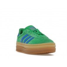 Женские кроссовки adidas Gazelle Bold Green Blue Gum (W)