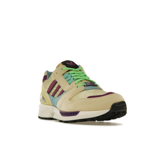 adidas x Gucci ZX 8000 Beige GG Monogram - мужская сетка размеров