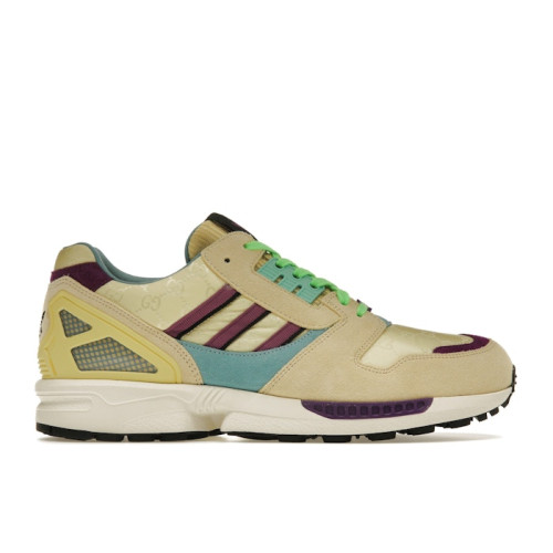 adidas x Gucci ZX 8000 Beige GG Monogram - мужская сетка размеров