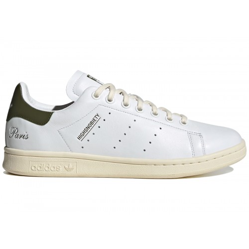 Кроссы adidas Stan Smith Highsnobiety Not in Paris White - мужская сетка размеров