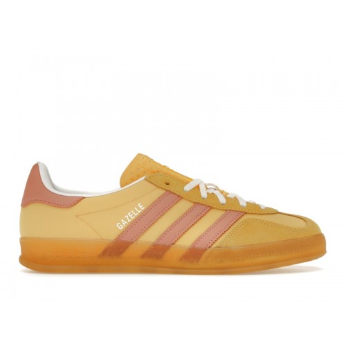 Кроссы adidas Gazelle Indoor Semi Spark Clay (W) - женская сетка размеров