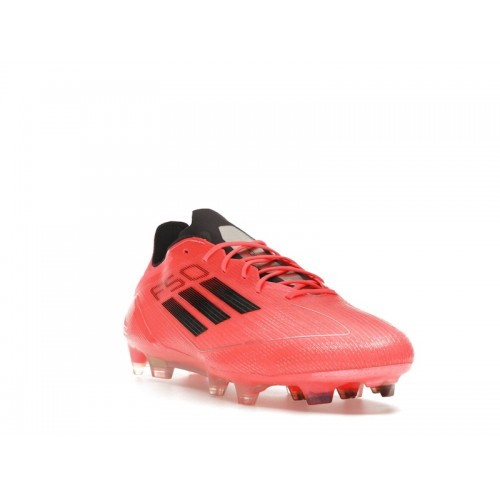 adidas F50 Elite FG Turbo Aurora Black Platinum Metallic - мужская сетка размеров