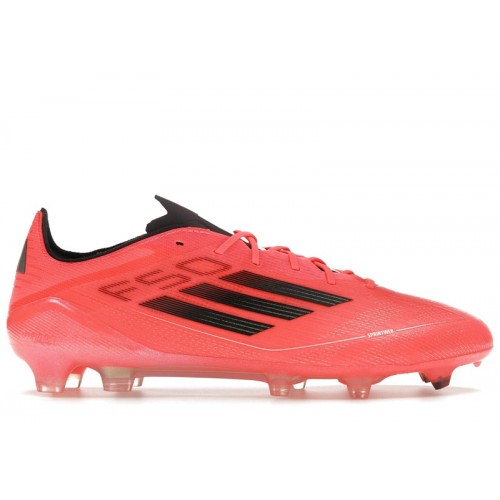 adidas F50 Elite FG Turbo Aurora Black Platinum Metallic - мужская сетка размеров