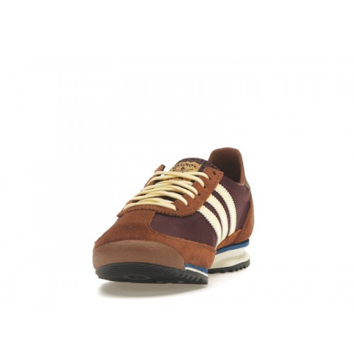 Кроссы adidas SL 72 OG Maroon Preloved Brown (W) - женская сетка размеров