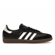 Подростковые кроссовки adidas Samba OG Black White Gum (GS)