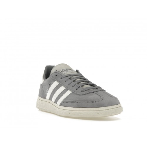 Кроссы adidas Handball Spezial Grey Core White - мужская сетка размеров