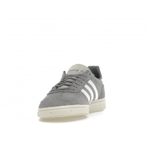 Кроссы adidas Handball Spezial Grey Core White - мужская сетка размеров