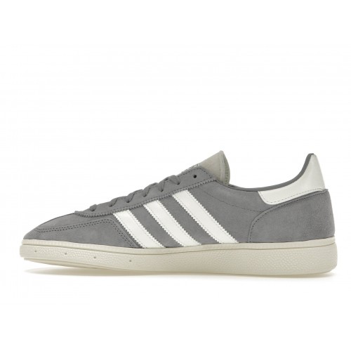 Кроссы adidas Handball Spezial Grey Core White - мужская сетка размеров