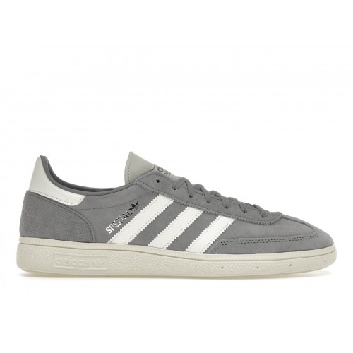 Кроссы adidas Handball Spezial Grey Core White - мужская сетка размеров