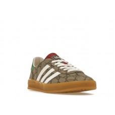 Женские кроссовки adidas x Gucci Gazelle Beige GG Monogram (W)