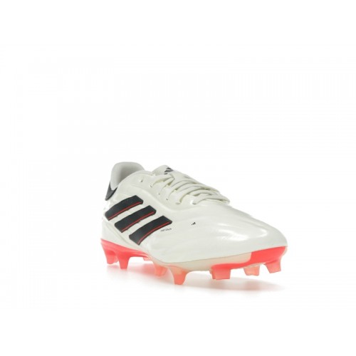 adidas Copa Pure II Pro FG Ivory Core Black Solar Red - мужская сетка размеров