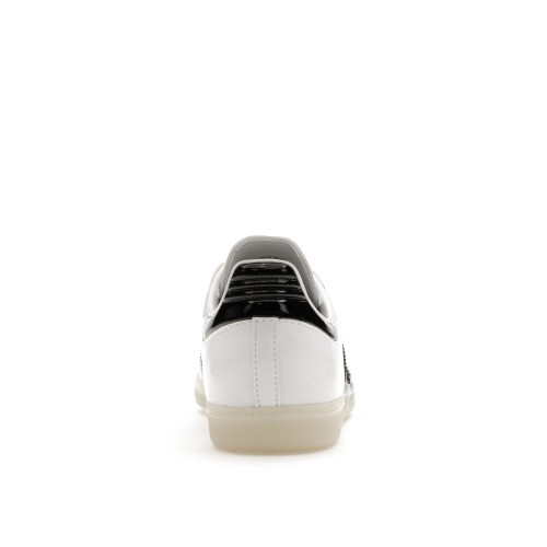 Кроссы adidas Samba Jason Dill White Black Patent - мужская сетка размеров