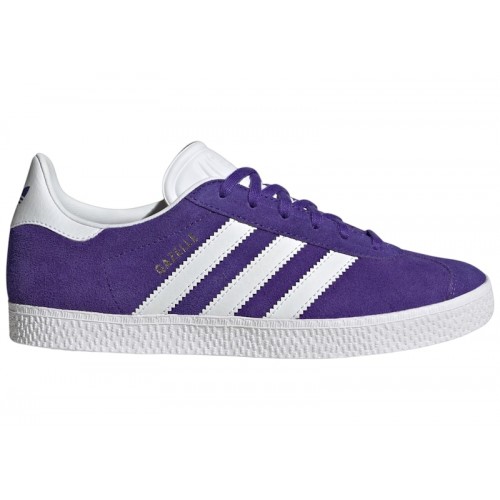 adidas Gazelle Energy Ink Cloud White Gold Metallic (GS) - подростковая сетка размеров