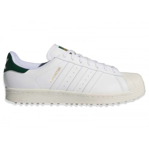 Кроссы adidas Superstar Spikeless White Collegiate Green - мужская сетка размеров