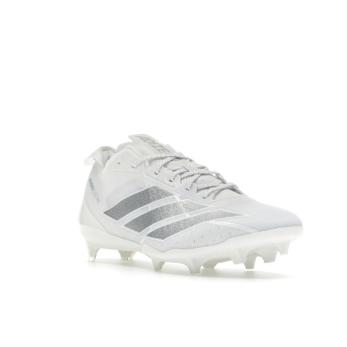adidas Adizero Electric White Silver Metallic - мужская сетка размеров adidas Adizero Electric White Silver Metallic - мужская сетка размеров