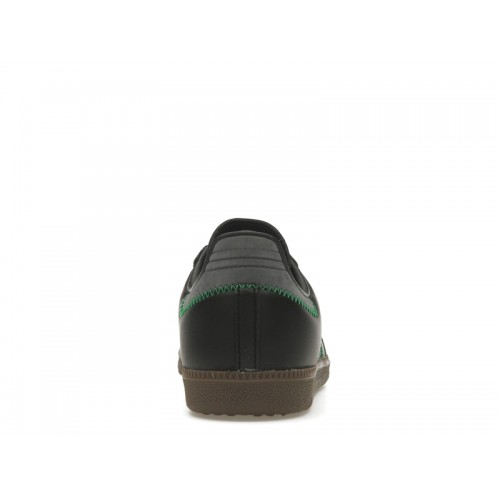 Кроссы adidas Samba OG Black Green (W) - женская сетка размеров