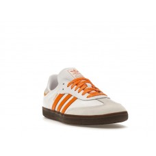 Женские кроссовки adidas Samba OG Cloud White Orange (W)