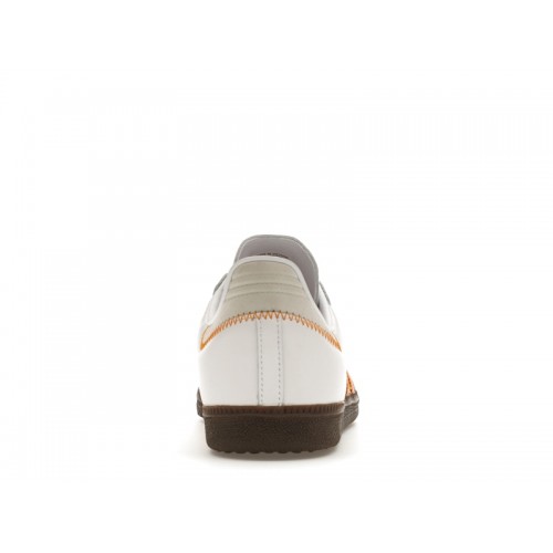 Кроссы adidas Samba OG Cloud White Orange (W) - женская сетка размеров