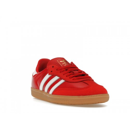 Кроссы adidas Samba OG Better Scarlet (W) - женская сетка размеров