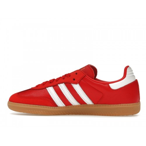 Кроссы adidas Samba OG Better Scarlet (W) - женская сетка размеров