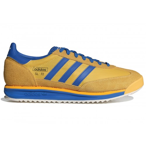 Кроссы adidas SL 72 RS Utility Yellow Bright Royal - мужская сетка размеров