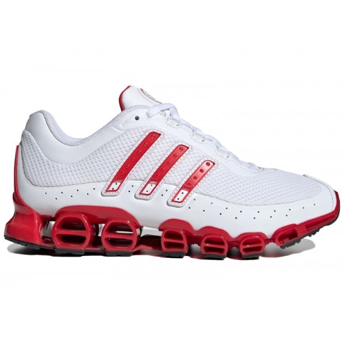 Кроссы adidas A3 Megaride Cloud White Better Scarlet - мужская сетка размеров