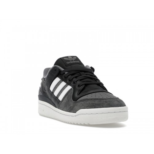 Кроссы adidas Forum 84 Low ADV Carbon Crystal White Grey Three - мужская сетка размеров