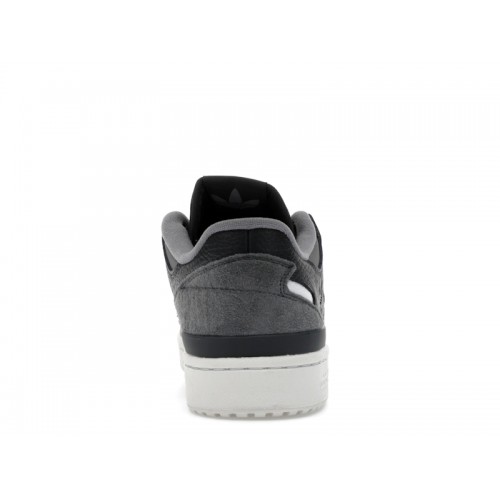 Кроссы adidas Forum 84 Low ADV Carbon Crystal White Grey Three - мужская сетка размеров