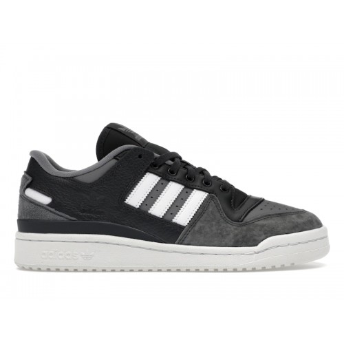 Кроссы adidas Forum 84 Low ADV Carbon Crystal White Grey Three - мужская сетка размеров
