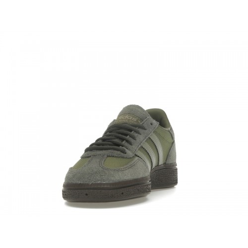 Кроссы adidas Handball Spezial Cordura Focus Olive - мужская сетка размеров