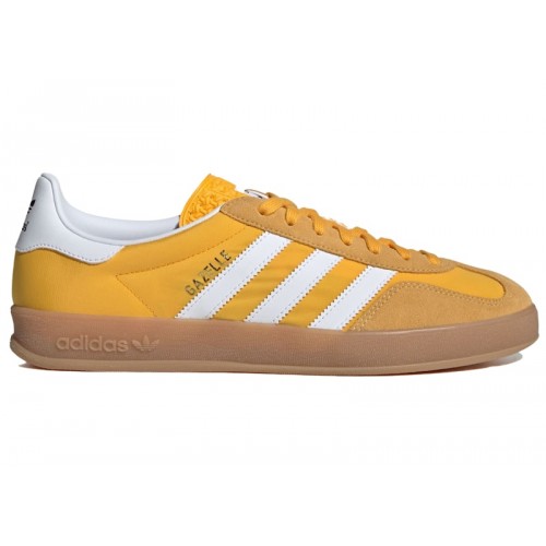 Кроссы adidas Gazelle Indoor Crew Yellow Gum - мужская сетка размеров