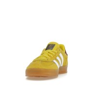 Женские кроссовки adidas Gazelle Indoor Bright Yellow Collegiate Burgundy (W)