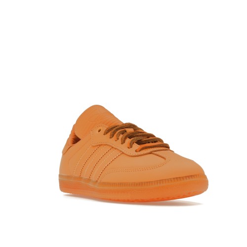 Кроссы adidas Samba Pharrell Humanrace Orange - мужская сетка размеров