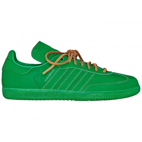 Кроссы adidas Samba Pharrell Humanrace Green - мужская сетка размеров