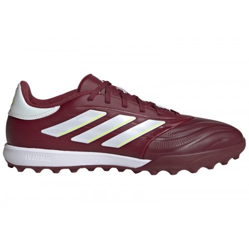 adidas Copa Pure II League Turf Shadow Red Cloud White Team Solar Yellow - мужская сетка размеров