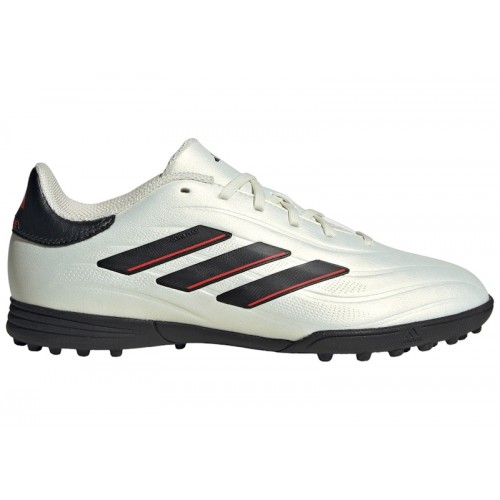 adidas Copa Pure II League Turf Ivory Core Black Solar Red (GS) - подростковая сетка размеров