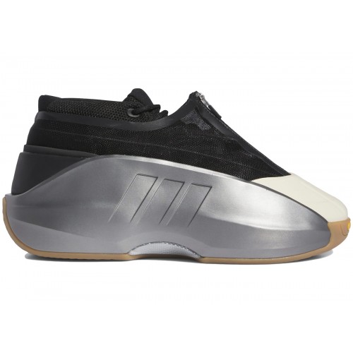 Кроссы adidas Crazy IIInfinity Silver Metallic Black Cream - мужская сетка размеров