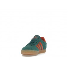 Подростковые adidas Gazelle Collegiate Green Preloved Red (GS)